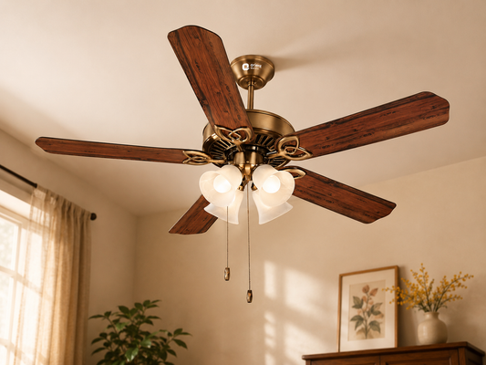 Prosonic 52" Decorative Ceiling Fan – CF52-5C4L