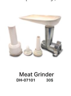 Dorsch Stand Mixer Attachments  – Multi-Function Accessories