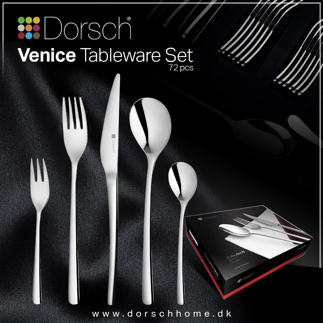 Dorsch Tableware Set – 72 Pcs