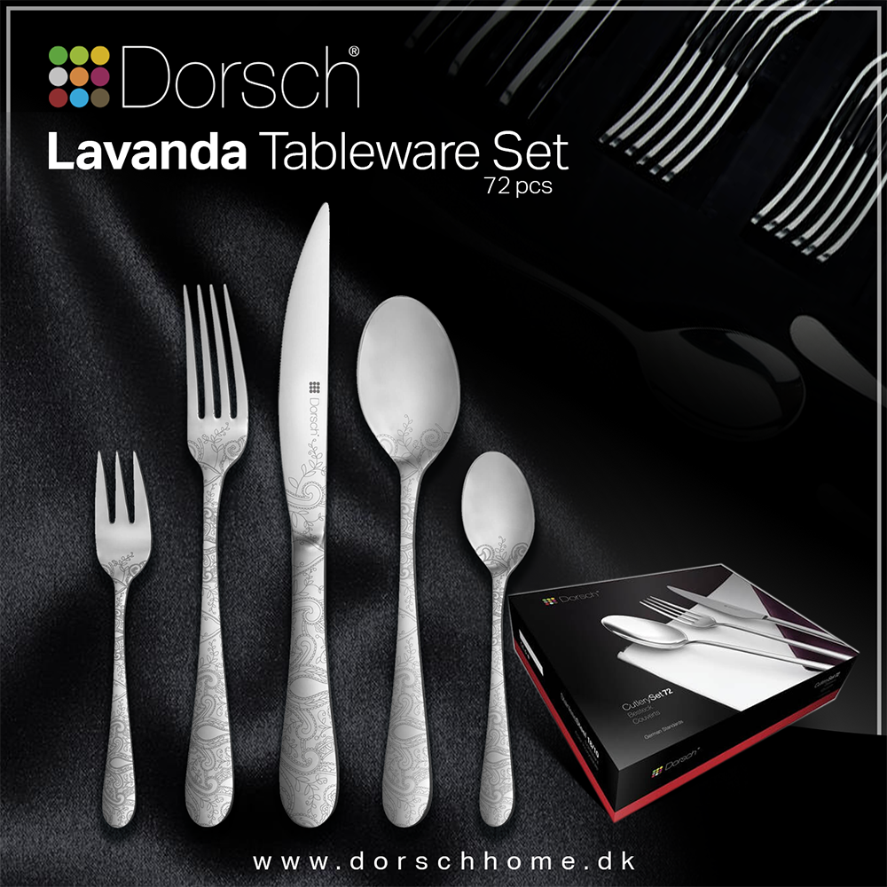 Dorsch Tableware Set – 72 Pcs