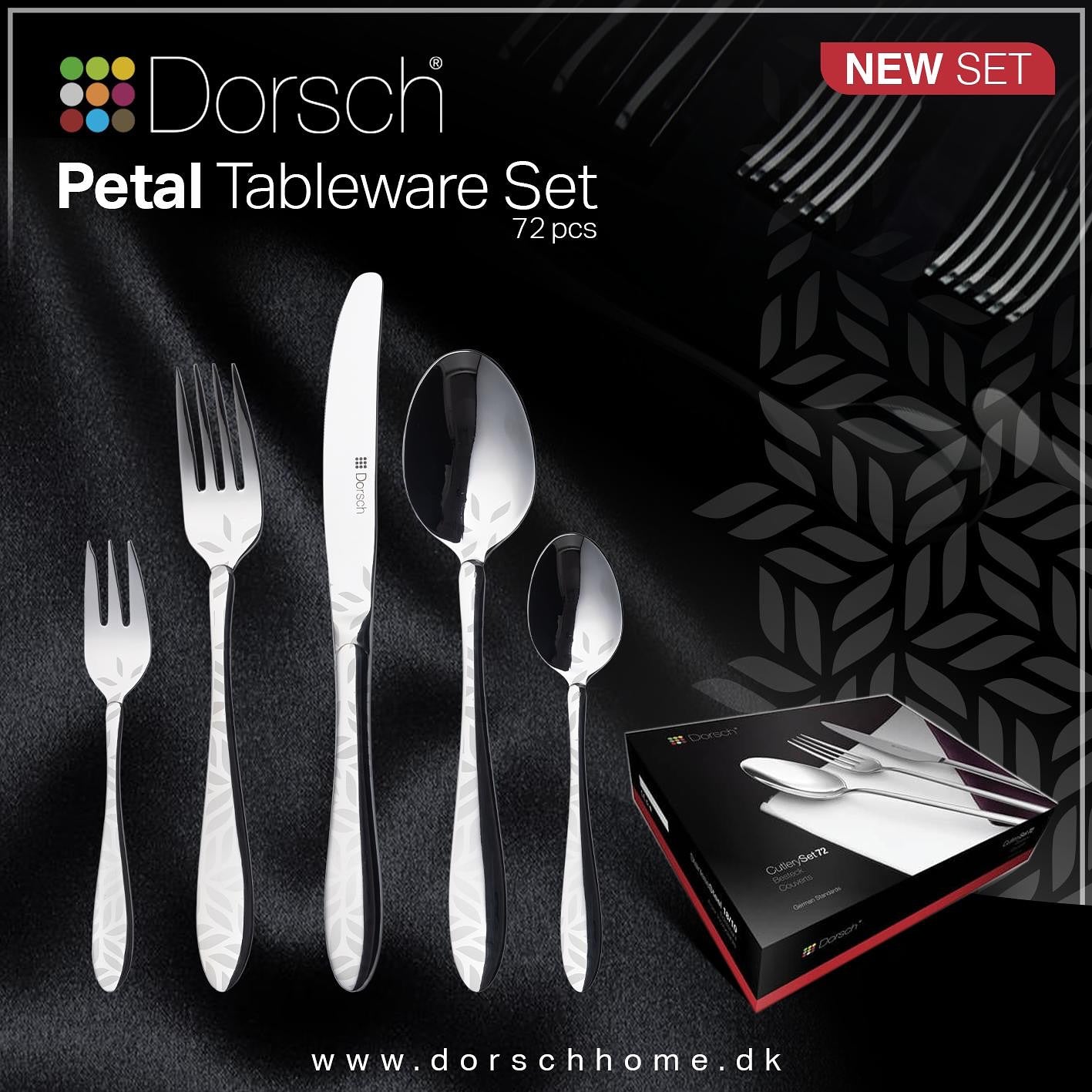Dorsch Tableware Set – 72 Pcs