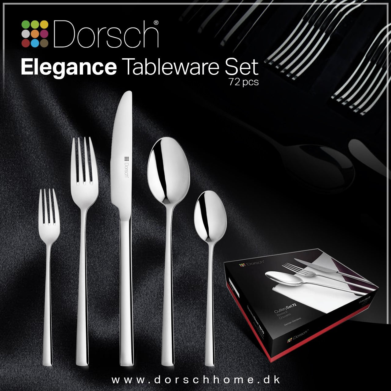 Dorsch Tableware Set – 72 Pcs