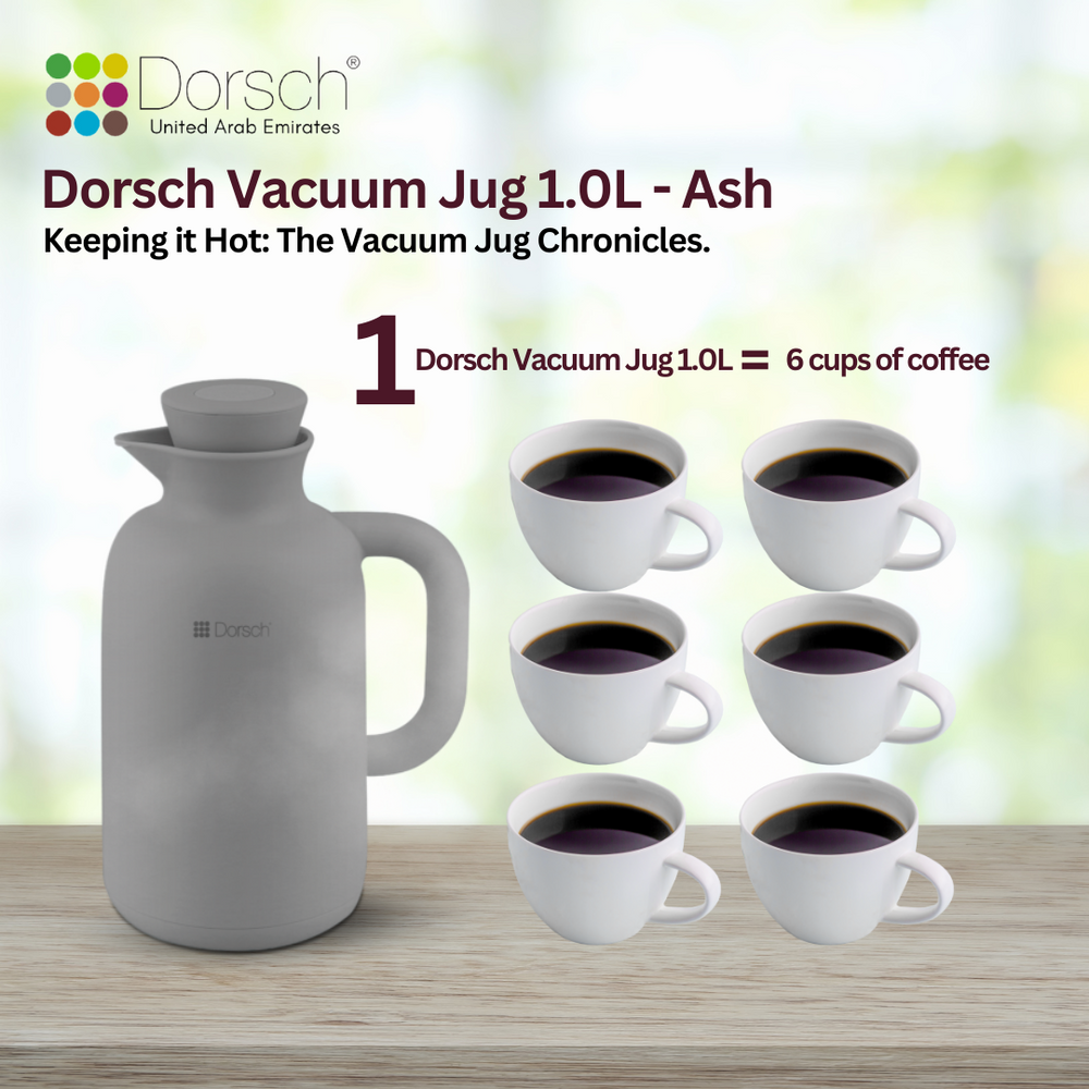Dorsch Vacuum Jug 1.0L – Ash