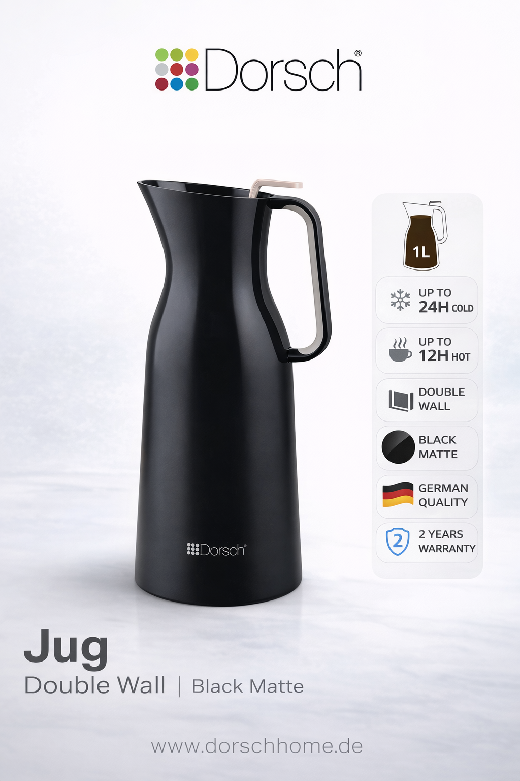 Dorsch Jug – Double Wall | 1L