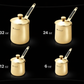 Dorsch Coffee Pots – Golden Set (4 Pcs)