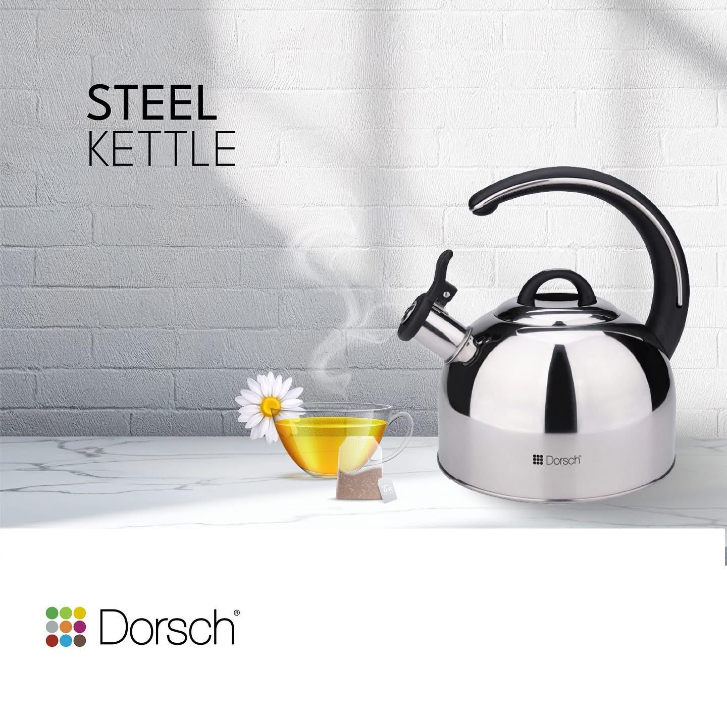 Dorsch Steel Kettle – Stainless Steel
