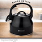 Dorsch Kettle – Black | Stainless Steel 18/8 (2.5L)