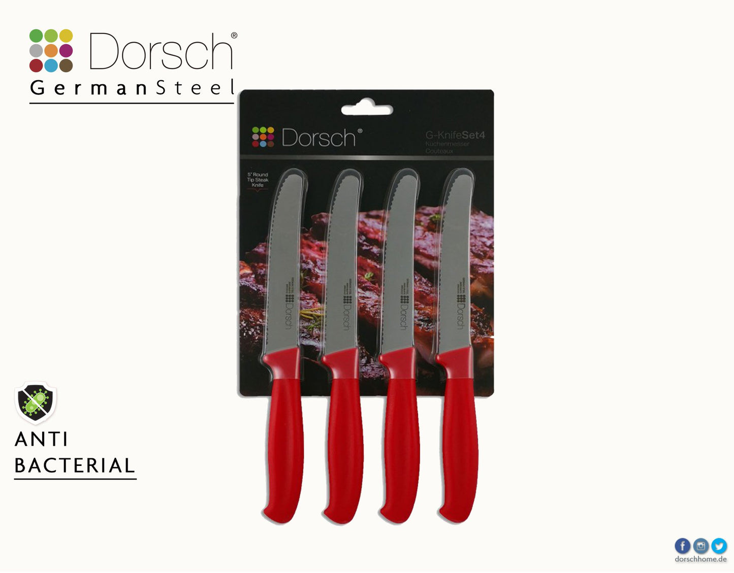 Dorsch Colored Knives – German Steel Precision
