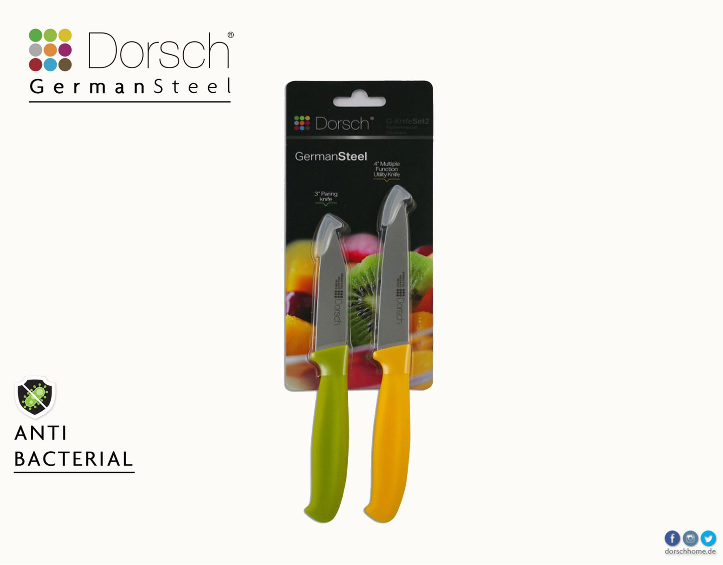 Dorsch Colored Knives – German Steel Precision