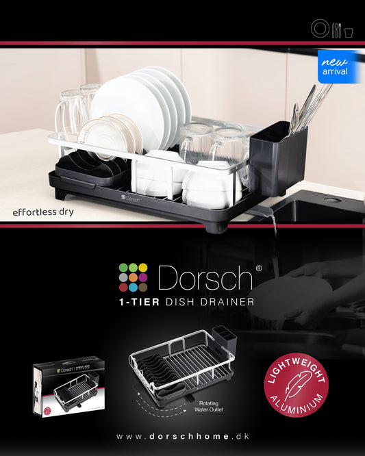 Dorsch® 1-Tier Dish Drainer