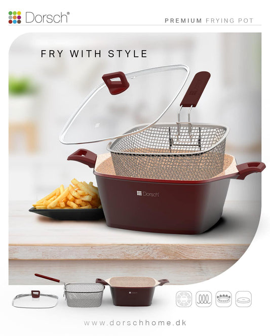 Dorsch Premium Frying Pot – 28 cm | 7.2 L