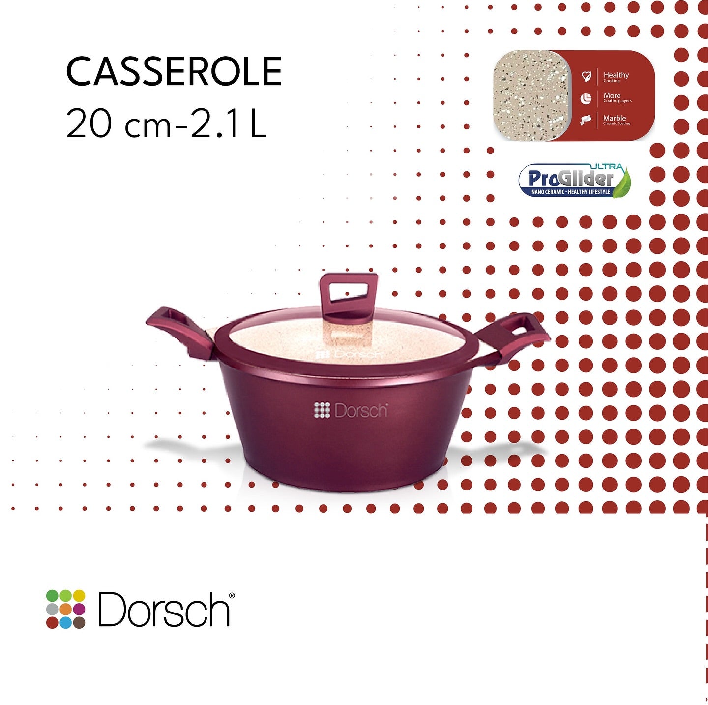 Dorsch Premium Series – Ceramic Casserole