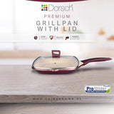 Dorsch Premium – Grill Pan with Lid- 28 cm