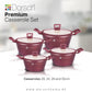 Dorsch Premium Series – Ceramic Casserole Set (4 PCS)