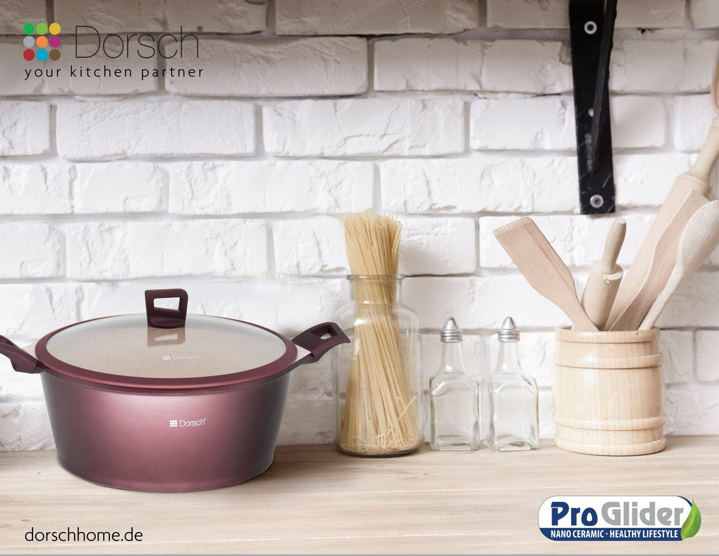 Dorsch Premium Series – Ceramic Casserole Set (4 PCS)