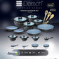 Dorsch Lifetime Series – Ceramic Cookware Set (12 PCS)