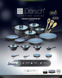 Dorsch Lifetime Series – Ceramic Cookware Set (12 PCS)