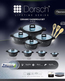 Dorsch Lifetime Series – Ceramic Casserole Set (4 PCS)