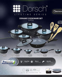 Dorsch Lifetime Series – Ceramic Cookware Set (5 PCS)