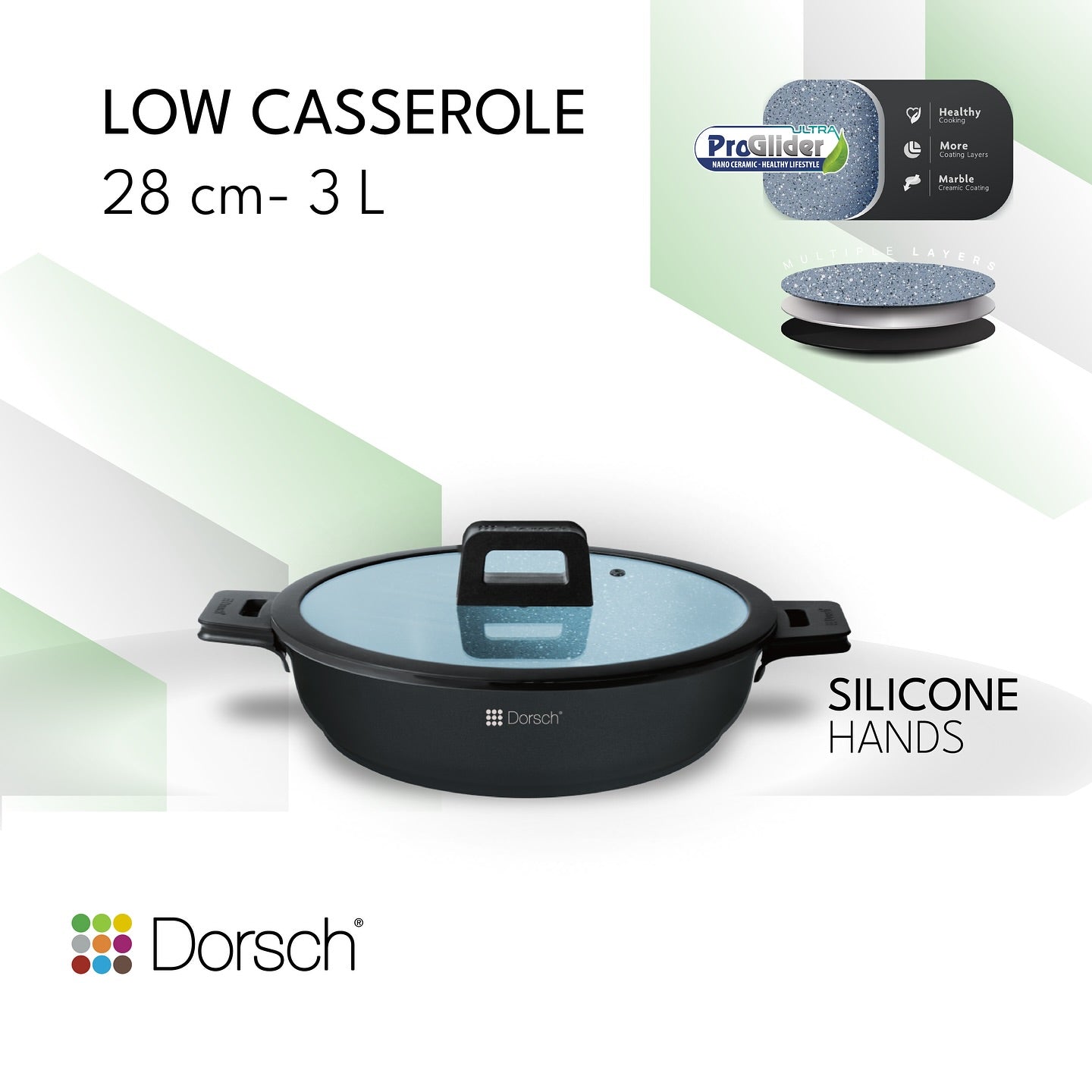 Low Ceramic Casserole – Lifetime Series