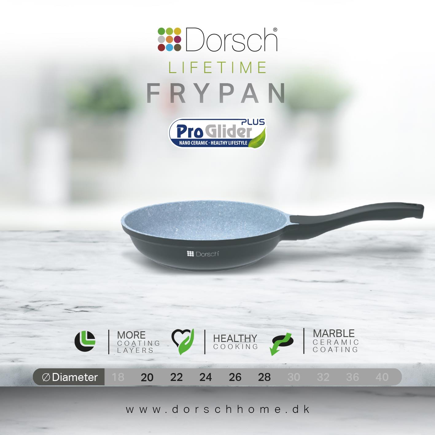 Dorsch Lifetime Fry Pan (Single Pan)