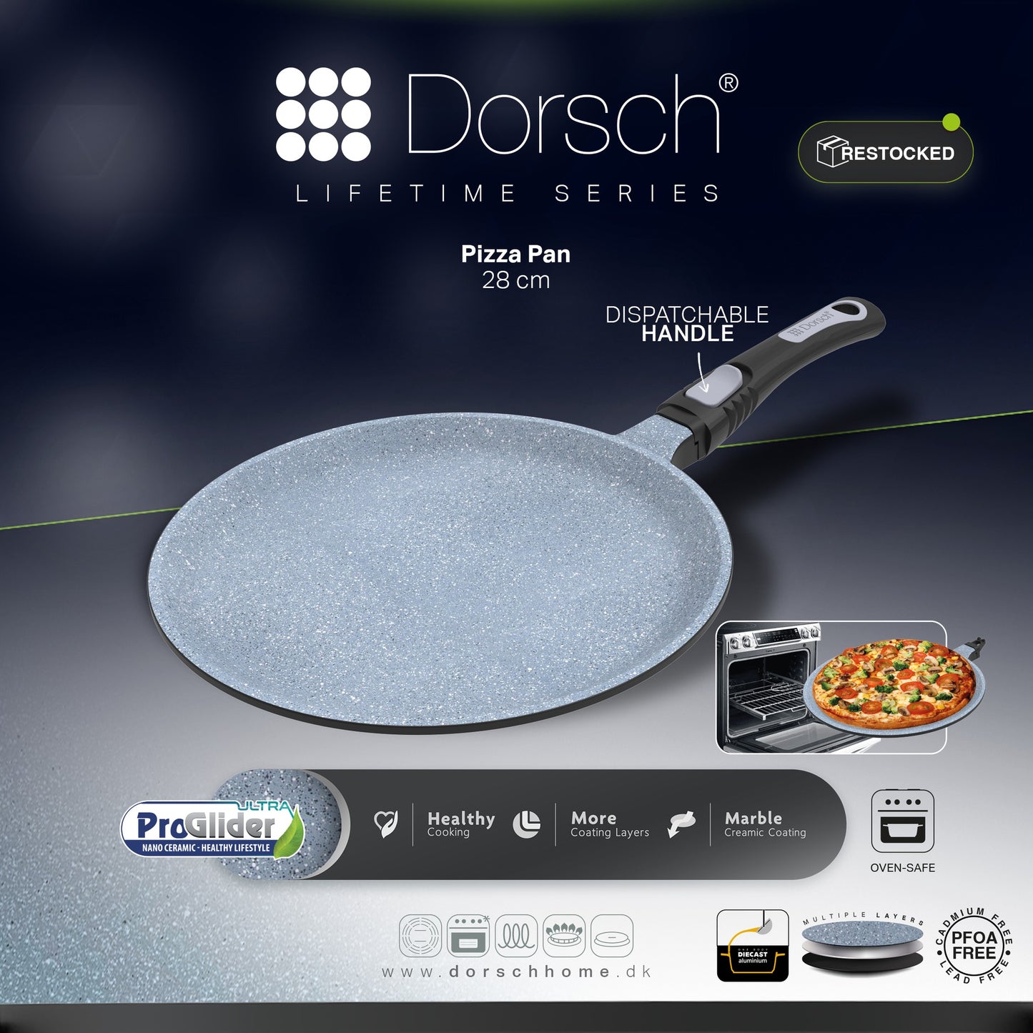 Dorsch Lifetime Series – Pizza Pan (28 cm)