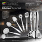 Dorsch Kitchen Tools Set – Stainless Steel  7 Pieces + Stand