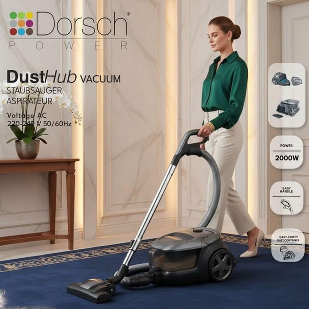 Dorsch DustHub Vacuum Cleaner – 2000W