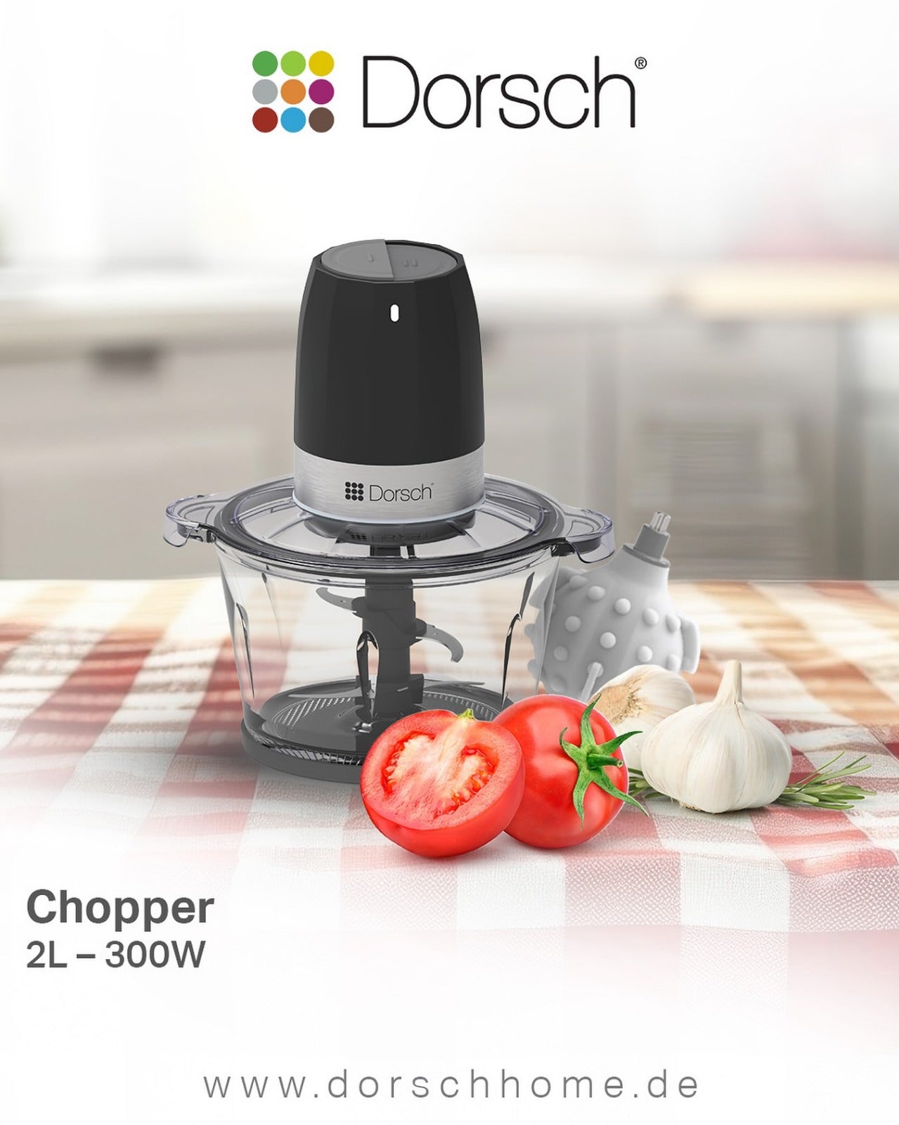 Dorsch Electric Chopper – 2L | 300W