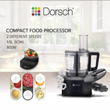 Dorsch Compact Food Processor – 800W