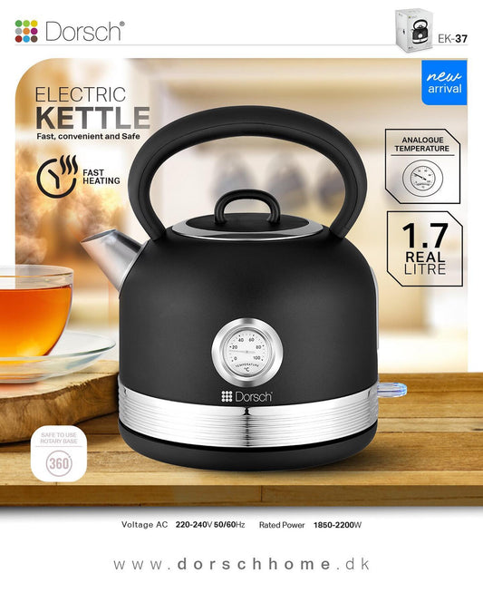 Dorsch Electric Kettle  1.7L |1850–2200W
