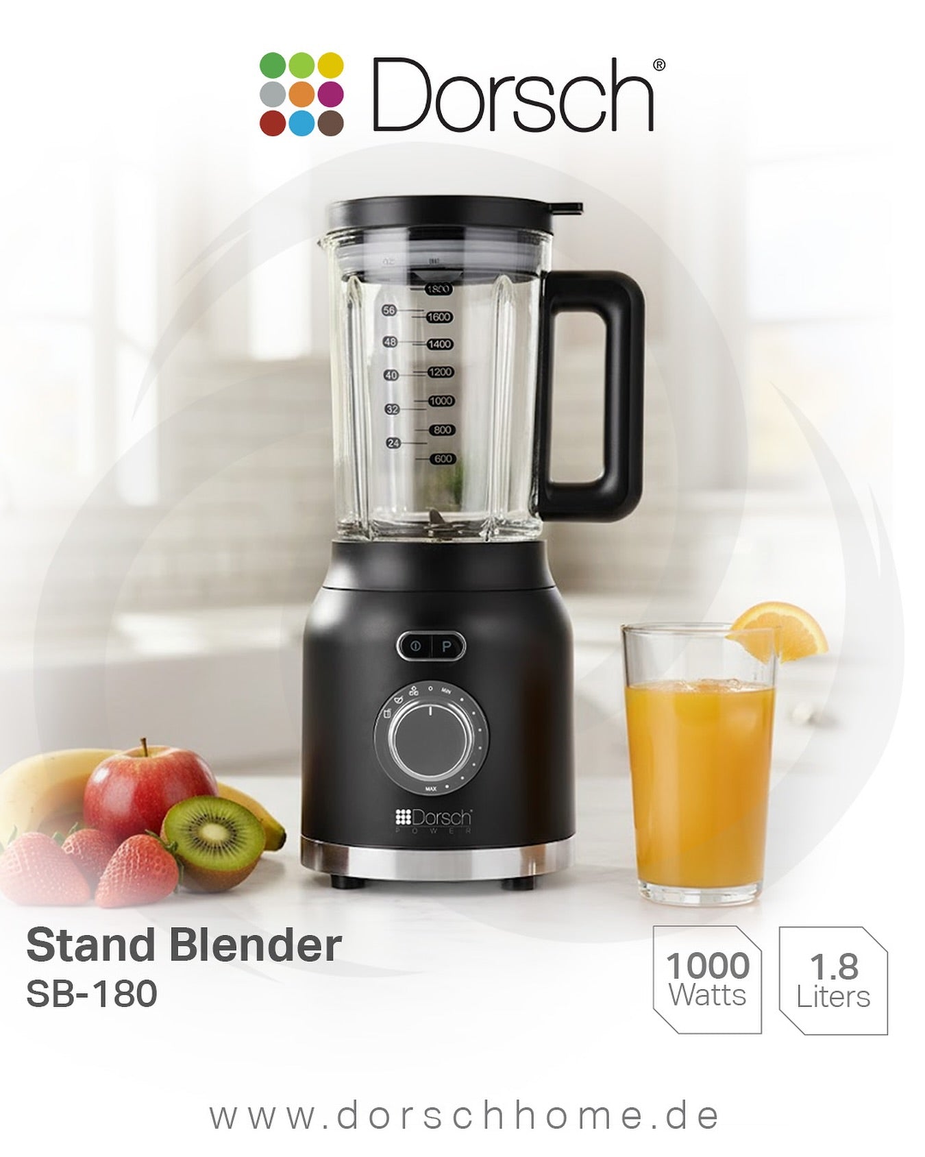 Dorsch Multi-Purpose Food Blender 1200W