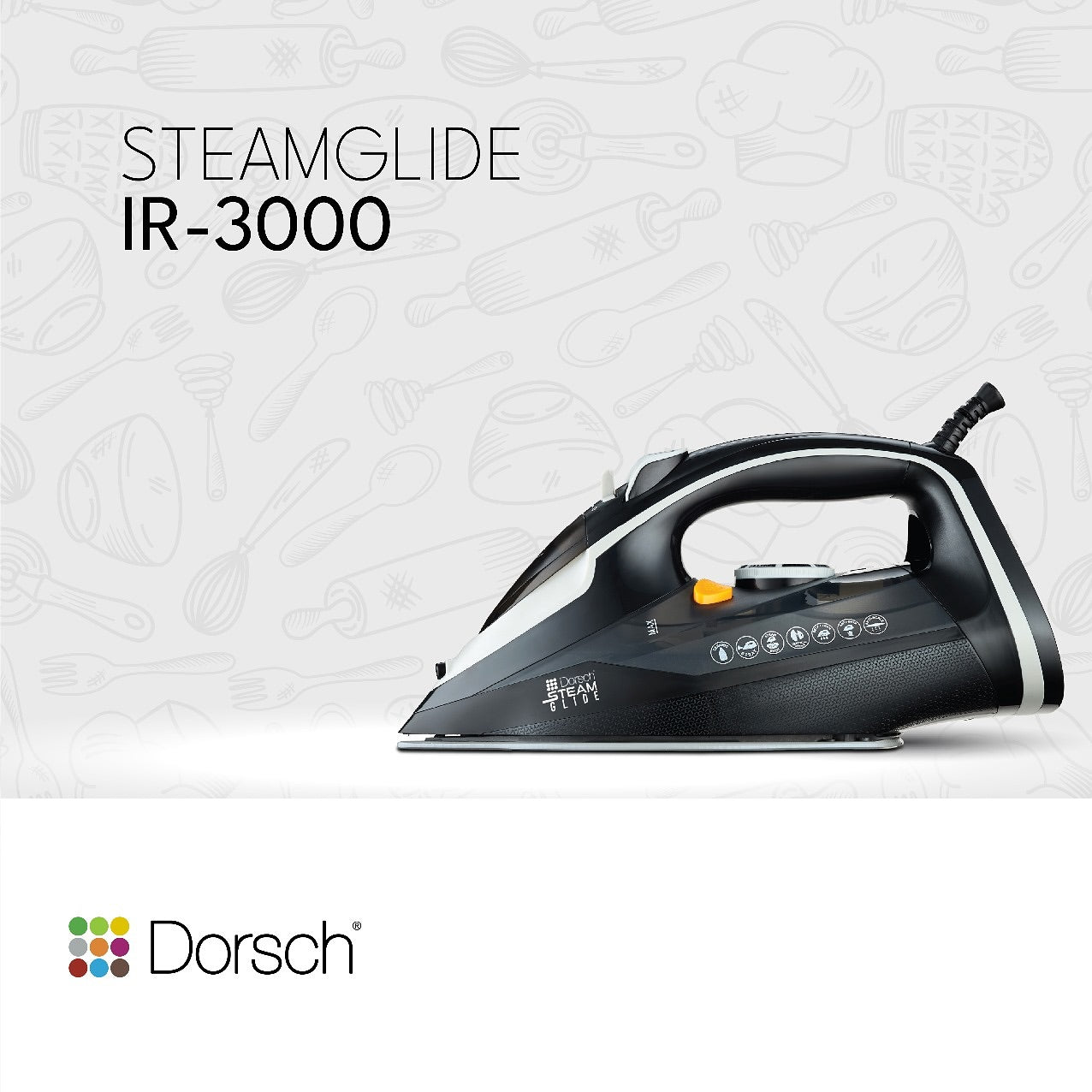 Dorsch Iron Steamer – IR-3000 | 3000W