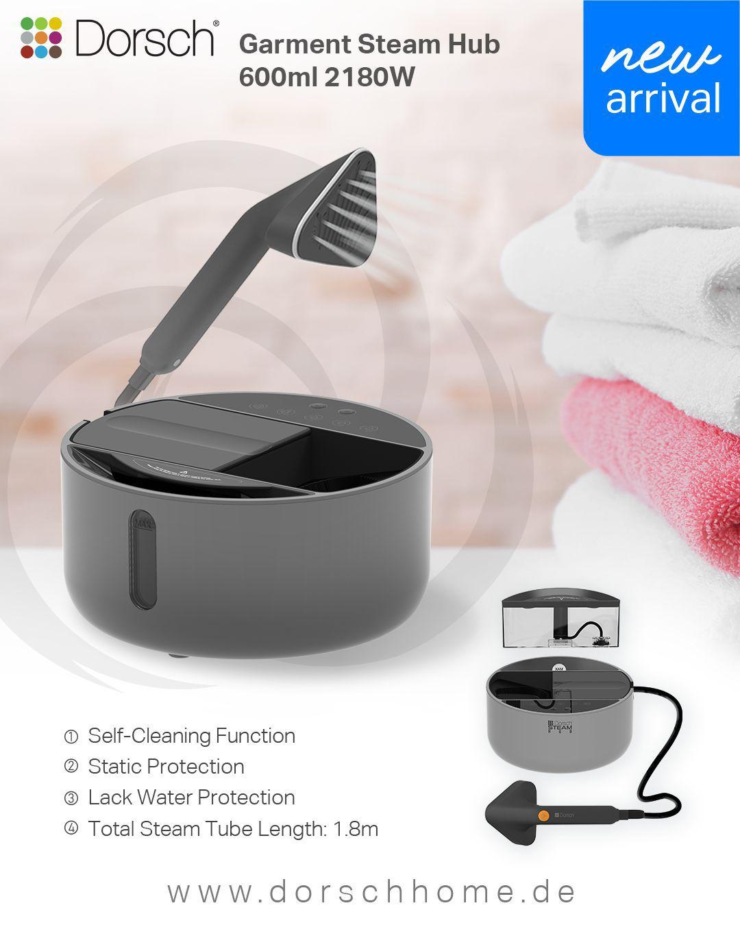 Dorsch Garment Steam Hub – 600ml | 2180W