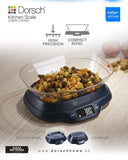 Dorsch Kitchen Scale – Compact Design with Bowl