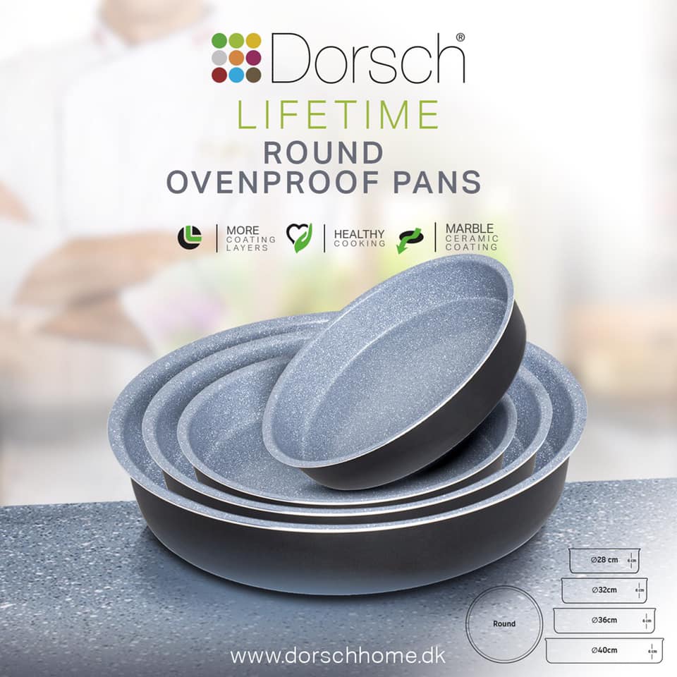 Dorsch Lifetime Round Ovenproof Pans