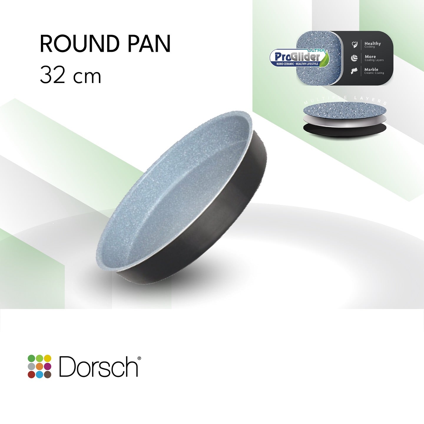 Dorsch Lifetime Round Ovenproof Pans