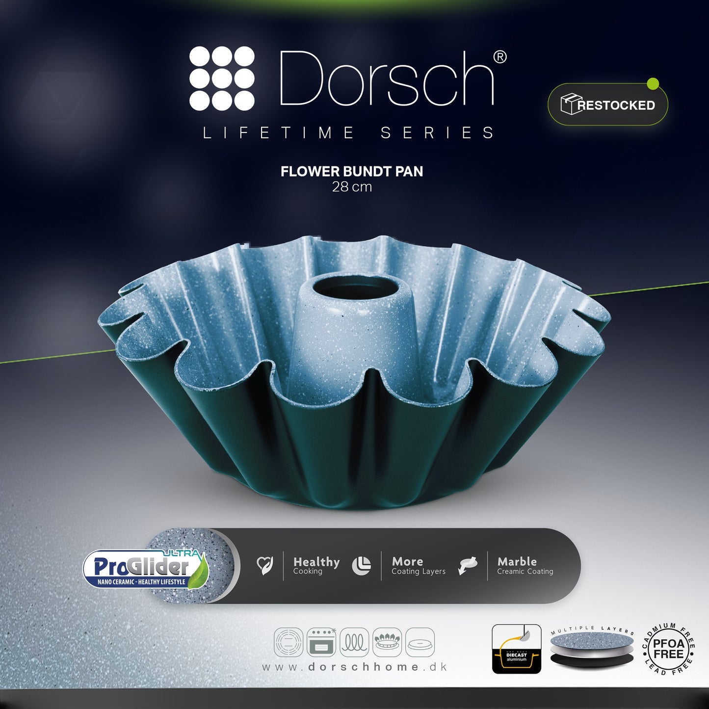 Dorsch Lifetime Series – Flower Cake Pan