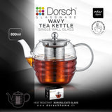 Dorsch Wavy Glass Kettle