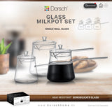 Dorsch Glass Milkpot Set