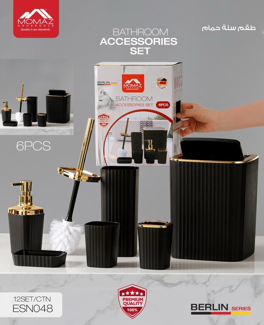 Momaz Bathroom Accessories Set – 6 Pieces – ESN048
