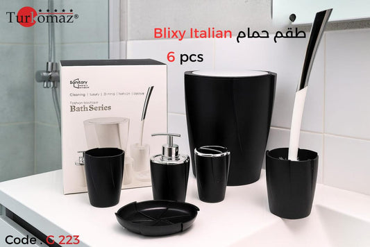 Turkomaz Blixy Italian Bath Series – 6 Pieces