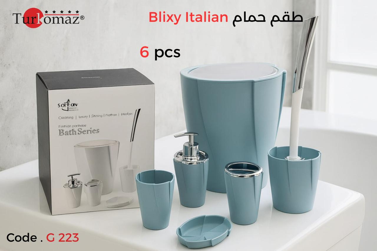 Turkomaz Blixy Italian Bath Series – 6 Pieces