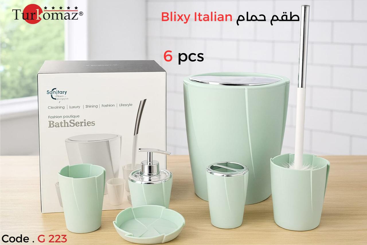 Turkomaz Blixy Italian Bath Series – 6 Pieces