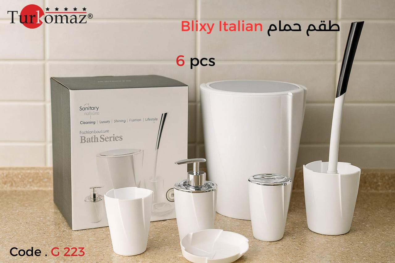 Turkomaz Blixy Italian Bath Series – 6 Pieces