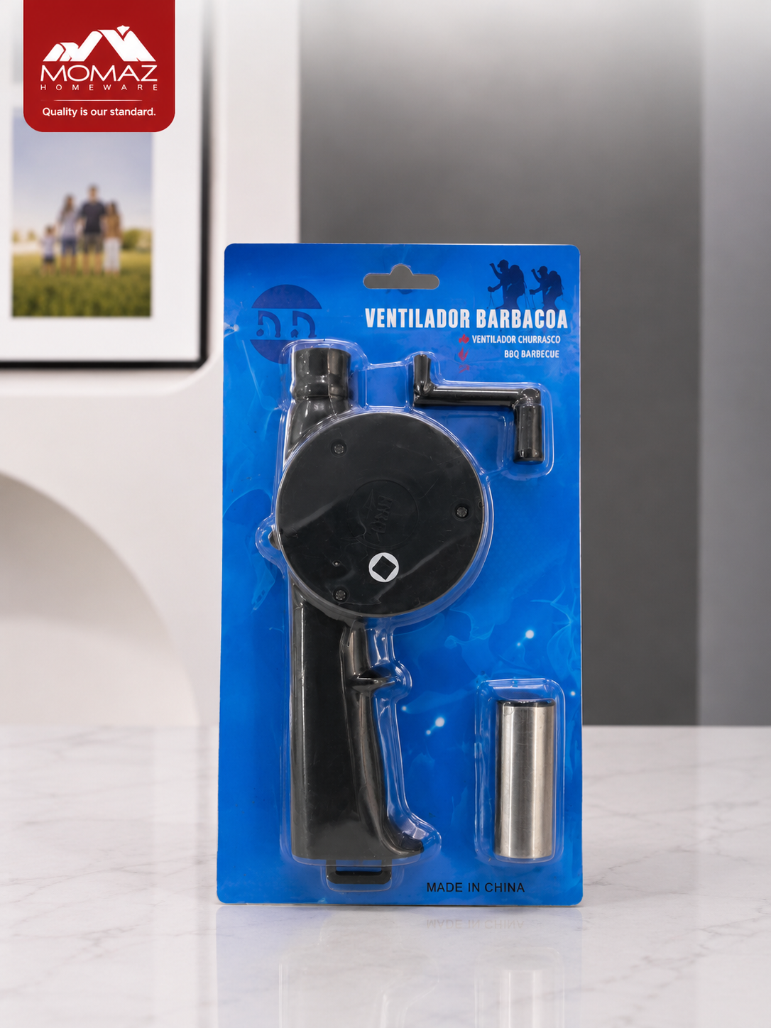 Momaz BBQ Charcoal Fan Blower