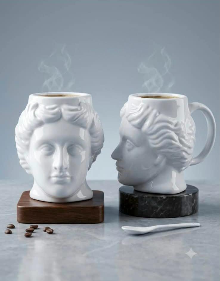 Momaz Ceramic Face Mug