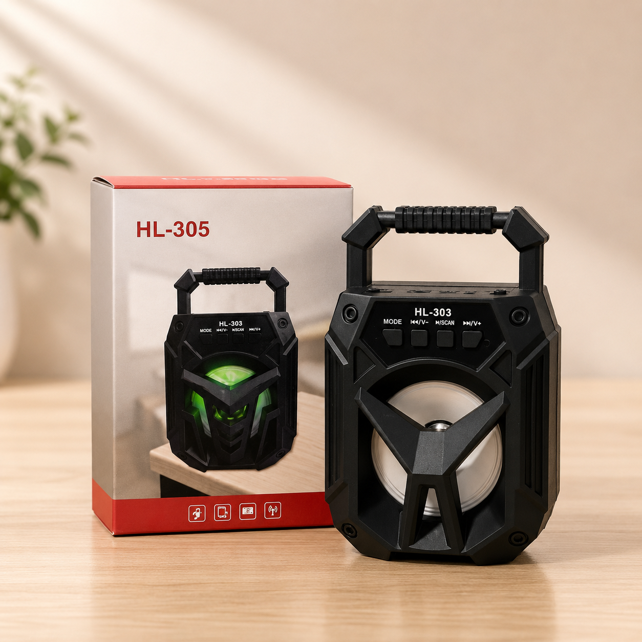 HL-303 Wireless Karaoke Portable Speaker