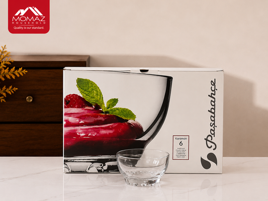 Momaz Pasabahce Karaman Glass Bowl Set – 6 PCS