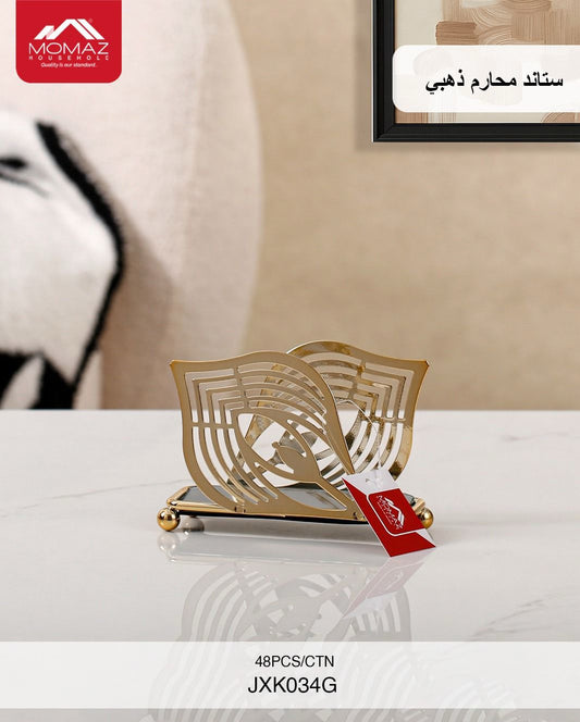 Momaz Tissue Holder Stand – Gold & Silver (JXK034G / JXK034S)